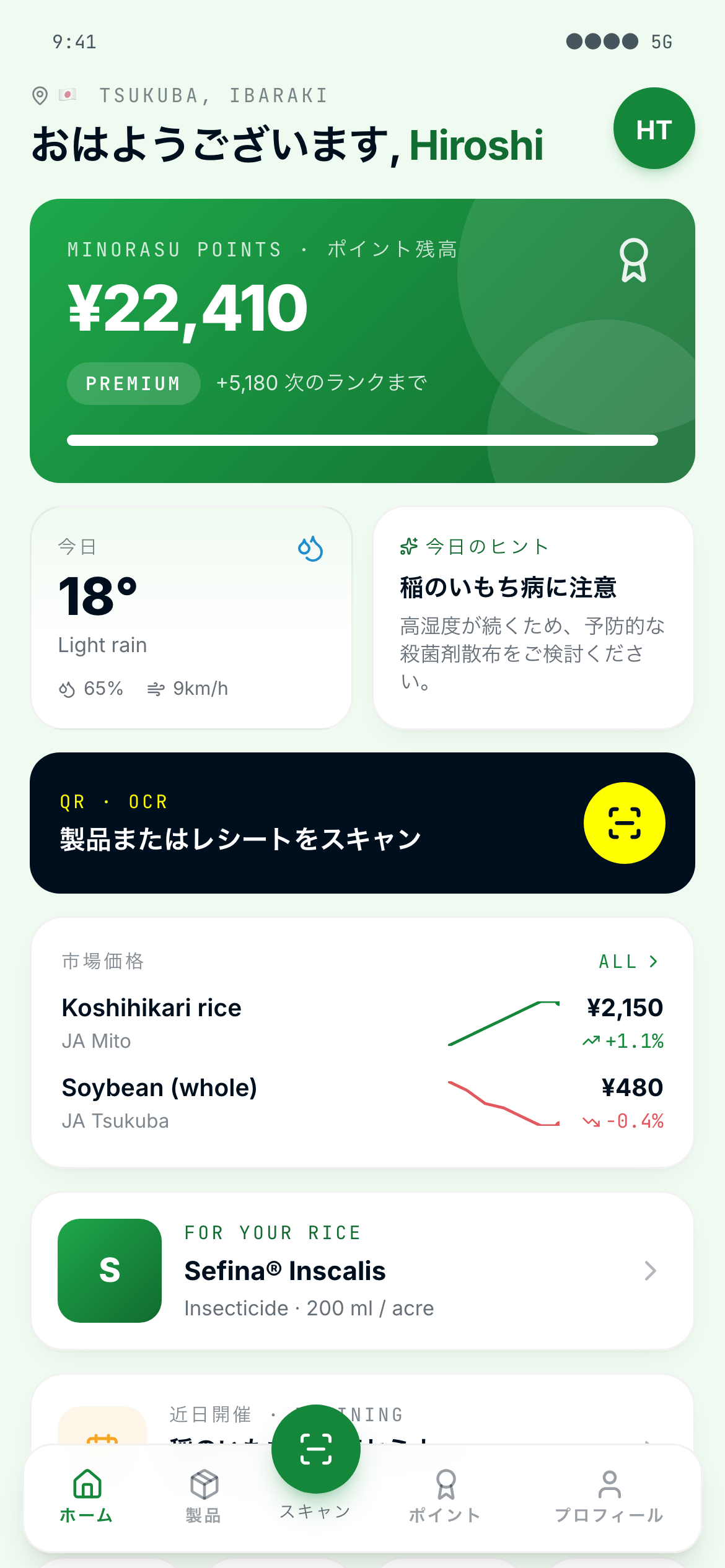 Japan home, Japanese